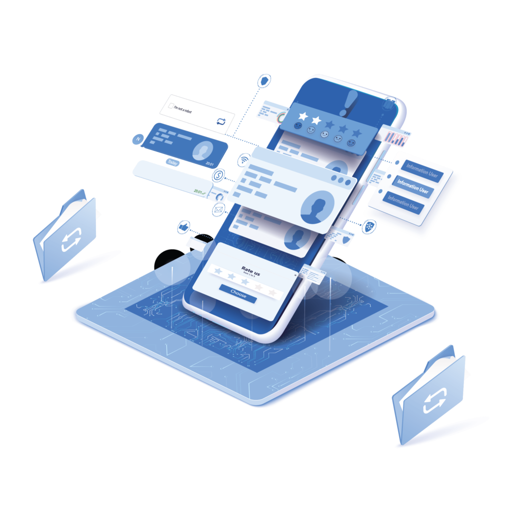 Build a better future with website & app from us - Blue Frogs